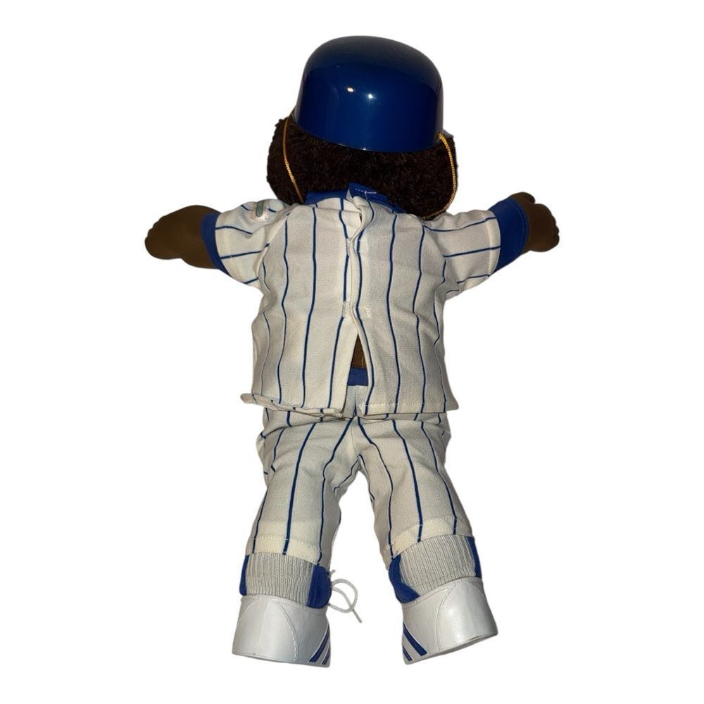 VTG 1984 Cabbage Patch Kids African American Chicago Cubs Doll Red Stamp MLB - Picture 3 of 10